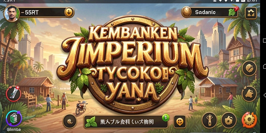 Tampilan visual menarik menunjukkan gameplay Tycoon yang dinamis.