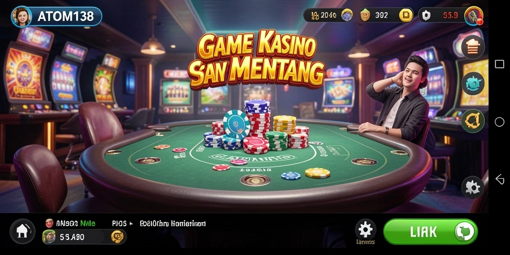 Screenshot menunjukkan gameplay seru dari ATOM138 dengan grafis menakjubkan.