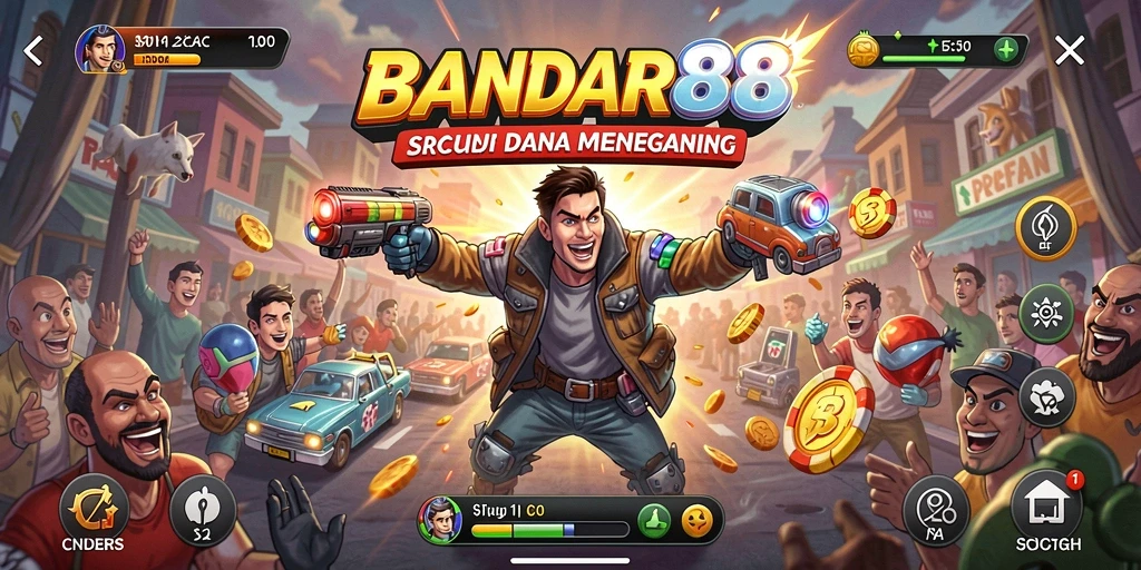 Gameplay seru dan menantang di BANDAR88