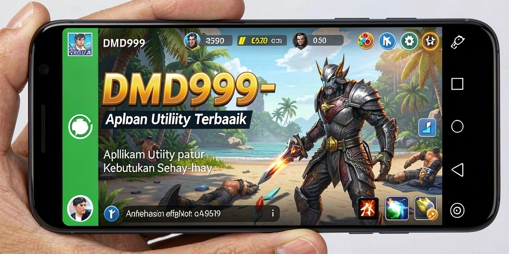 Tampilan antarmuka DMD999 yang ramah pengguna dan fungsional.