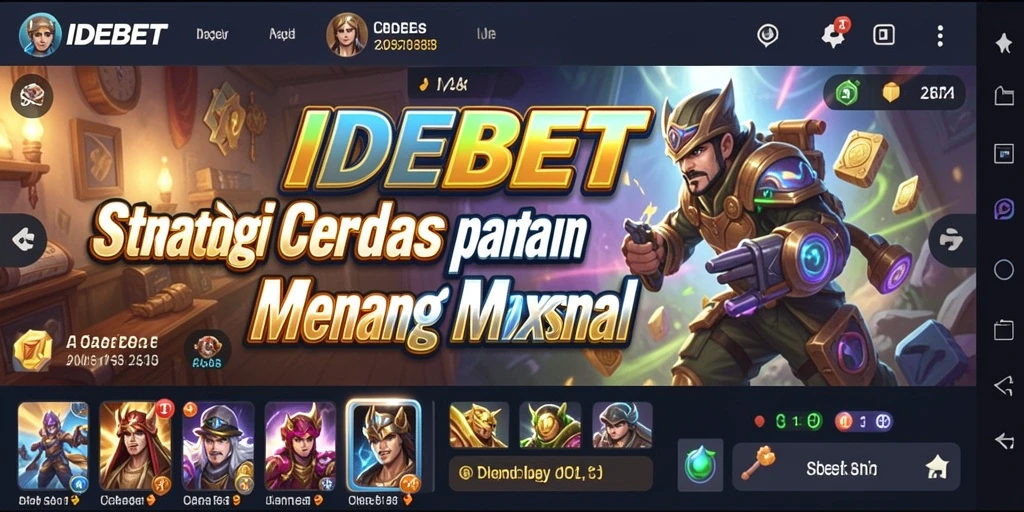 Tampilan gameplay menarik dan dinamis dari IDEBET.