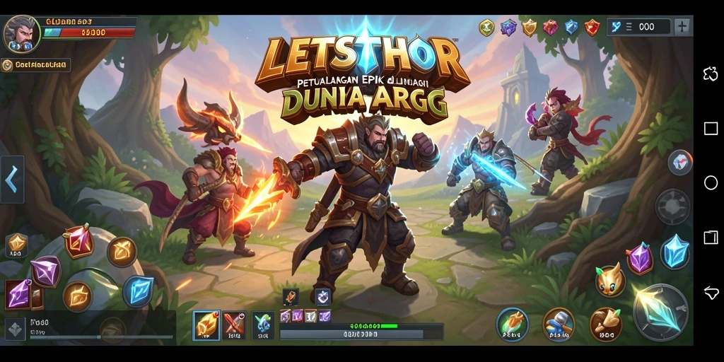 Gameplay menarik dengan petualangan seru di dunia ARPG.
