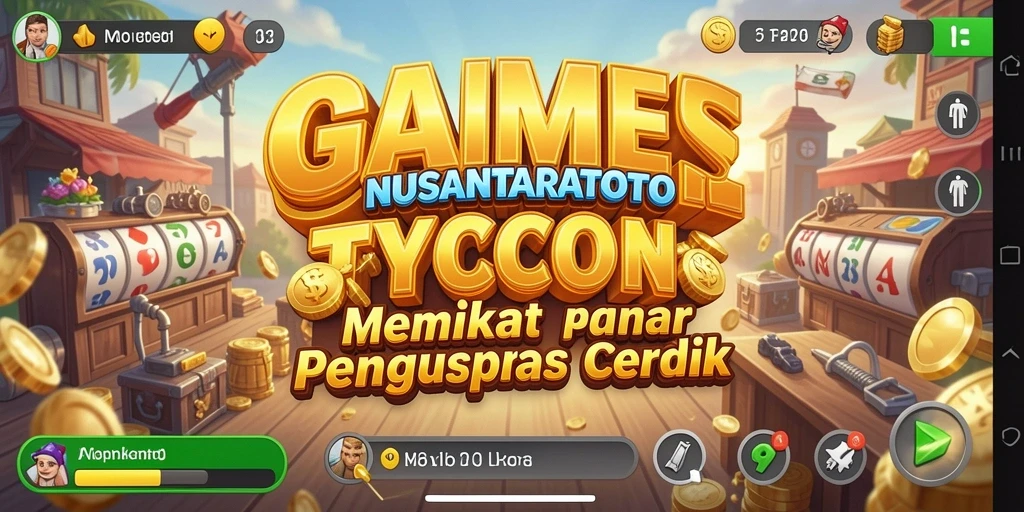 Tampilan gameplay NUSANTARATOTO yang menarik dan penuh warna.