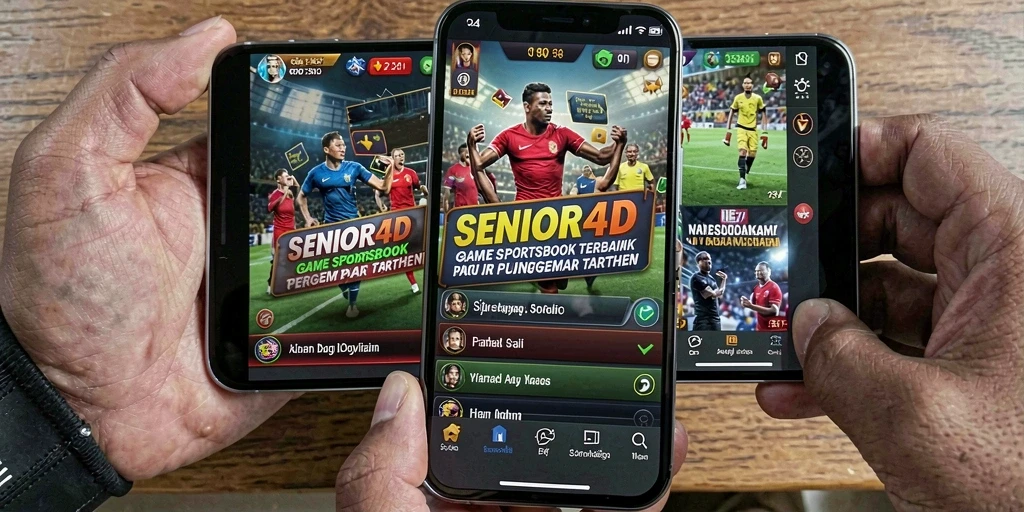 Tampilan menarik dari gameplay Sportsbook SENIOR4D dengan berbagai opsi taruhan.