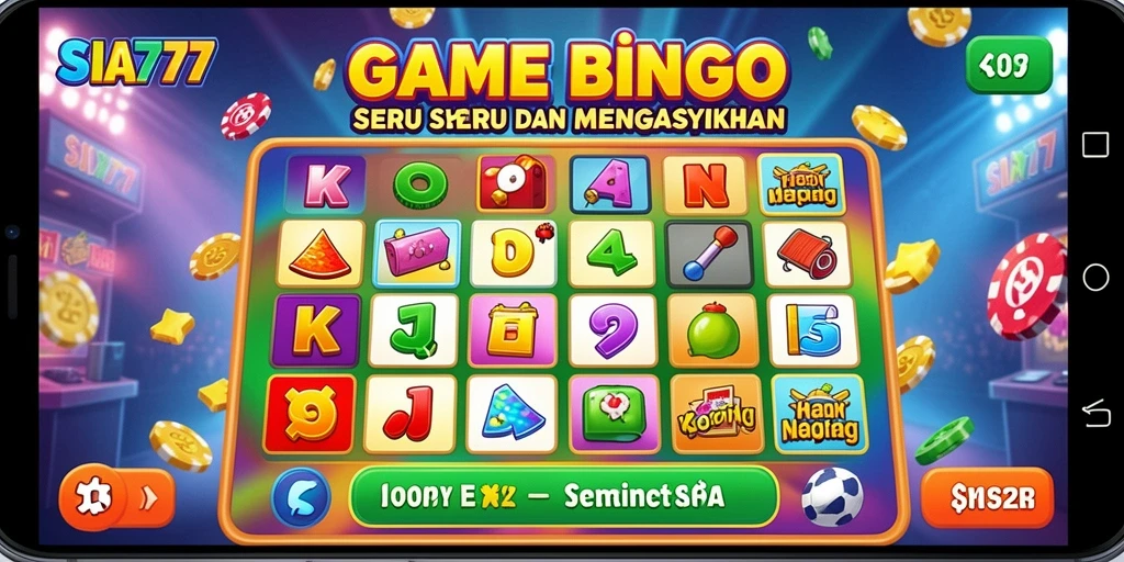 Tampilan gameplay Bingo yang menarik di SIA777.
