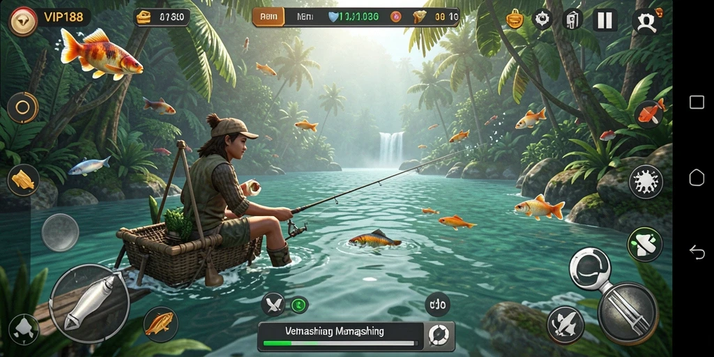 Tangkapan ikan besar dalam gameplay yang mendebarkan di VIP188.